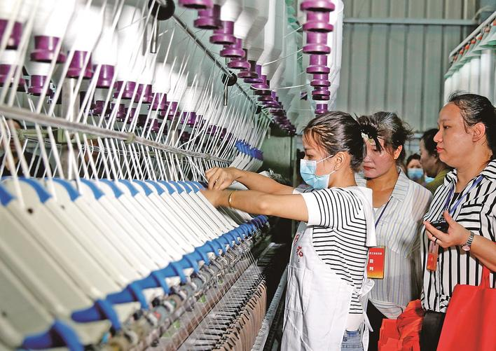 尤溪舉辦紡織技能競(jìng)賽 以賽促學(xué)展工匠風(fēng)采